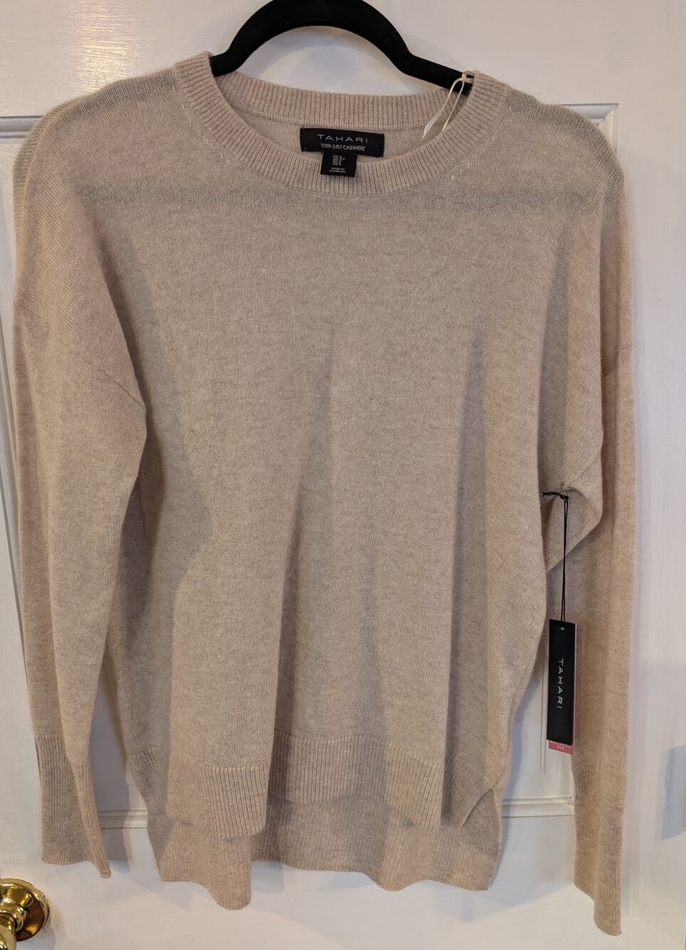 Tahari 100% 2-ply Cashmere Size Small NWT